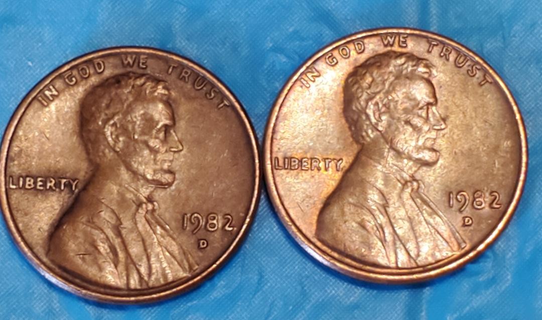 1982-D-Penny's-Are-They-Large-Or-Small-Date?